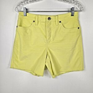 Carve Designs Women's Size 4 Yellow Oahu Cord Cut Off Shorts 6 Inch Inseam NWOT